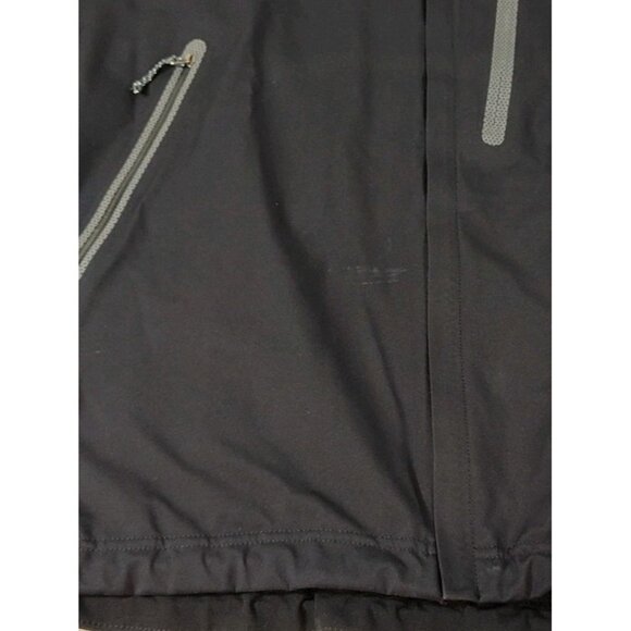 Mountain Hardware Men’s XXL Wind Breaker Conduit Soft Shell Black Full Zip - Picture 10 of 10